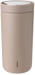 Stelton To-Go Click | Thermobecher, doppelwandige Isolierflasche - Rostfreier,