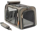 PiuPet&reg; Katzentransportbox I Ideal f&uuml;r Katzen I Stabile Transporttasche mit...