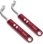 Brandson - Feuerzeug elektrisch 2er Set - Stabfeuerzeug Lichtbogen mit Akku -...