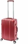 Travelhouse London Koffer Rot S-55cm Bordkoffer &middot; Alu-Rahmen &middot; Polykarbonat