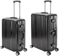 Travelhouse London &middot; 2 teiliges Set &middot; Aluminium Rahmen &middot; Polykarbonat Hartschale