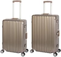 Travelhouse London &middot; 2 teiliges Set &middot; Aluminium Rahmen &middot; Polykarbonat Hartschale