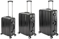 Travelhouse Kofferset &middot; 3 teilig S-55cm +M-65cm +L-75cm &middot; Aluminium Rahmen &middot;