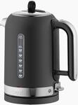 Dualit Classic Edelstahl Wasserkocher 1,7L f&uuml;r 6 Tassen Mattschwarz, extra...
