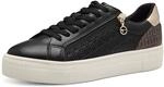 Tamaris Damen Low-Top Sneaker, Frauen Sneaker,Wechselfu&szlig;bett,Comfort