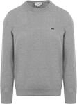 Lacoste Herren Pullover Rundhals AH0128, M&auml;nner Basic Strickpulli,Regular...