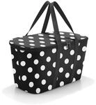 reisenthel coolerbag dots White - K&uuml;hltasche aus hochwertigem Polyestergewebe &ndash;