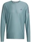 adidas Herren Own the Run Long Sleeve Tee, Preloved Teal, L