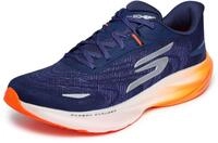 Skechers Go Run Ride 12 Herrenschuhe, Navy Orange, 47 EU