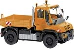 Busch 50934 H0 LKW Modell Mercedes Benz Unimog U 430, Verkehrsorange