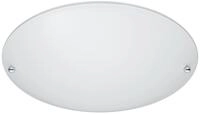 Trio Leuchten Deckenleuchte 6196011-01 Lana, Metall aluminiumfarbig, Glas opal matt