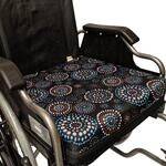 SENIORI Rollstuhlkissen Sitzkissen f&uuml;r Rollstuhl Sitzerh&ouml;hungv 42 x 42 x 8 cm
