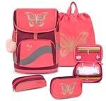 Belmil Smarty Plus Premium Schulranzen Set 405-51/P/S (Coral 2)
