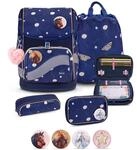 Belmil Smarty Plus Premium Schulranzen Set 405-51/P/S (Daisy 2)