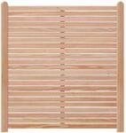 Endorphin&reg; Holzzaun aus L&auml;rche [180 x 180cm] | 9x Zaunelement & 10x...