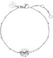 Purelei Elegantes Armband mit Sonnen-Anh&auml;nger &ndash; Edelstahl in Gold, Silber &
