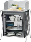 [en.casa] Campingk&uuml;che Tullinge Outdoor K&uuml;che Campingschrank faltbar 109,5 x 70 x