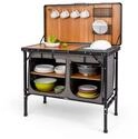 camp LIFE Capri K&uuml;chenbox | Campingschrank Campingk&uuml;che Reisek&uuml;che faltbar mit