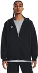 Under Armour Herren UA Rival Fleece FZ Hoodie, Fleece Zip Up Hoodie, weich