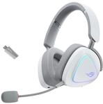 Asus Delta II White kabelloses RGB Gaming Headset