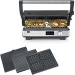 SEVERIN Kontaktgrill SEVINI FLEX, 3-in-1 Multikontaktgrill, hochwertige