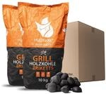 HEIZFUXX Grillholzkohlebriketts Kohle Hartholz BBQ Gastro Restaurant Grill Smoker