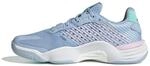 adidas Damen Stabil 16 Indoor Shoes, Glow Blue/Shadow Navy/Core Black, 40 2/3 EU