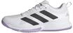 adidas Damen Court Team Bounce 2.0 Shoes, Cloud White/Core Black/Powder Plum, 38 2/3