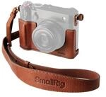 SMALLRIG GFX100RF Ledertaschen-Set, inklusive Ledertasche, Braun Daumenpolster,