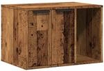 vidaXL Katzenklo Schrank, Katzenschrank Katzentoilette, Beistelltisch...