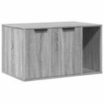 vidaXL Katzenklo Schrank, Katzenschrank Katzentoilette, Beistelltisch...