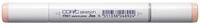COPIC Sketch Marker Typ YR - 01, Peach Puff, professioneller Pinselmarker, mit einer