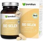 Bio Selen Kapseln aus Senfsamen | im Glas | 100&micro;g pro Kapsel | 3-Monatsversorgung 