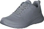Skechers Damen Bobs Squad Chaos Face OffSneaker, Hellgrauer Strick, 42 EU