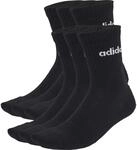 adidas Unisex Linear gepolsterte Crew Socken im 6er-Pack