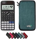 Casio fx-991DE X Classwiz inkl. WYNGS Schutztasche T&uuml;rkis - Wissenschaftlicher