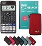 Casio fx-991DE X inkl. Schutztasche Rot & Fachbuch (128 Seiten, DIN A5) &ndash;