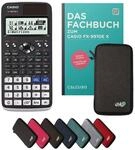 Casio fx-991DE X inkl. Schutztasche Dunkelgrau & Fachbuch (128 Seiten, DIN A5) &ndash;
