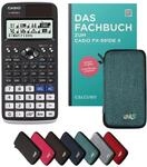 Casio fx-991DE X inkl. Schutztasche T&uuml;rkis & Fachbuch (128 Seiten, DIN A5) &ndash;