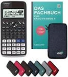 Casio fx-991DE X inkl. Schutztasche Blau & Fachbuch (128 Seiten, DIN A5) &ndash;