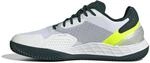 adidas Herren Defiant Speed 2 Clay Tenis Shoes, FTWR White/Aurora ivy/FTWR White, 48