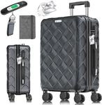 KESSER&reg; Reisekoffer 120L Koffer ABS Hartschalenkoffer mit Zahlenschloss, Kofferwaage