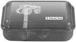 Step by Step Lunchbox "Monster Truck Rocky", Schwarz, mit Trennwand und