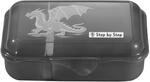 Step by Step Lunchbox "Dragon Drako", schwarz, mit Trennwand und Klickverschluss,