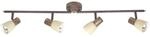 Brilliant Lampe Luca Spotrohr 4flg altkupfer/champagner | 4x R50, E14, 40W, geeignet