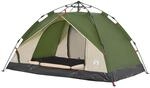 vidaXL Kuppel Campingzelt 2 Personen, Kuppelzelt mit Quick-Release-System, Wurfzelt