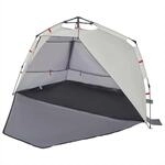 vidaXL Strandzelt 3 Personen, Strandmuschel mit Quick-Release-System, Sonnenschutz