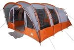 vidaXL Tunnel Familienzelt 8 Personen, Campingzelt mit Steckverbindungssystem,