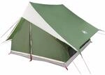 vidaXL Familienzelt mit Dach Polyester und Fiberglas Campingunterstand Zelt