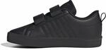 adidas Unisex Kinder Vs Pace 2.0 Kids Hook and Loop Shoes, Core Black/Core Black,